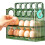 Collapsible Egg Holder 3Layer Folding Egg Container For Refrigerator Reusable Egg Storage With Date Scale Design 5