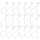 50Pcs Rust Resistant Spring Steel Ceiling Hooks for Office and Party 1