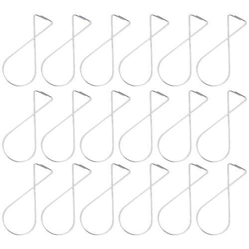 50Pcs Rust Resistant Spring Steel Ceiling Hooks for Office and Party