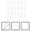 50Pcs Rust Resistant Spring Steel Ceiling Hooks for Office and Party 2