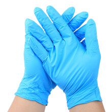 Latexvrije, poedervrije handschoenen, voedselveilig nitril, onderzoekshandschoenen, geurloos, antislip, grove vingertoppen, flexibel, duurzaam, voor