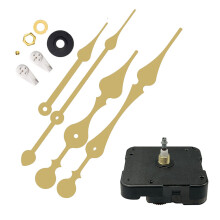 Kits de réparation d'horloge avec mouvement-Manche doré 18 thre