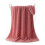 Serviette à main luxueuse en-une serviette de bain rouge brique 1