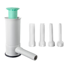 Remplisseur horizontal de viande de-Grand lavement en plastique