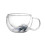 Dekorative Kaffeetasse mit getrockneten Blumen, klare-200 ml 1