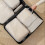 Sacs de rangement à Compression 4 pièces, pour dortoirs et-Rose 5