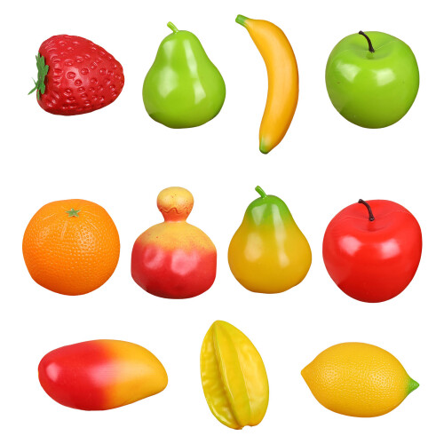 Packung mit 6 realistischen künstlichen-Granatapfel 1