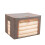 Storage Solutions, Innovative Foldable Organizer, Clear Window for Quick Identification, Robust Metal Frame, Linen Fabric, Space-Saving, Durable Handl 1
