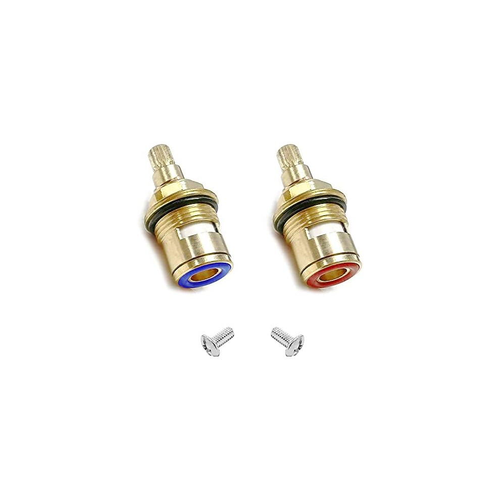 Faucet Cartridge Replacement, Brass Ceramic Disc Ensures Smooth Quarter Turn Operation In Your Bathroom Or Kitchen 9454554760582