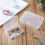 Portable and Secure Rectangle Mini Storage Containers, Clear Polypropylene Cases with Moisture Proof and Dustproof Design for Organizing Small Items, 4