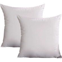 Coussins décoratifs ultra-résistants pour canapé, lot de 2, adaptés à l'extérieur, en tissu respirant hypoallergénique, confort optimal, 45 x