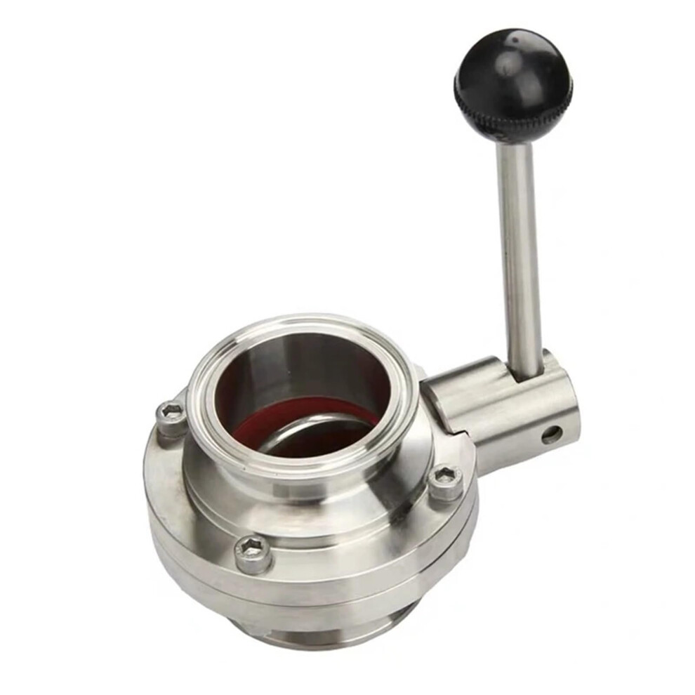 2 Inch Tri Clamp Butterfly Valve Ss304 Stainless Steel 51Mm Sanitary Valve 9067246220150
