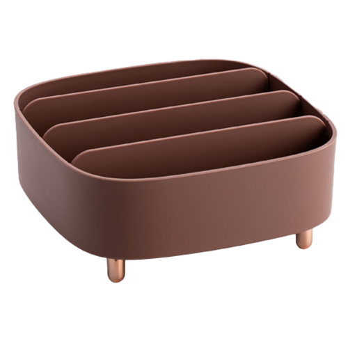 Polyethylene Case For Multi-functional Storage, Thick Plastic Soft Material Stacking Bins With Bright Colors And Sturdy Design, Perfect For Cosmetics