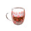 Home Holiday Pink Christmas Tree Glasbecher, doppelwandige, 1