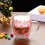 Home Holiday Pink Christmas Tree Glasbecher, doppelwandige, 5