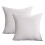 Almofadas decorativas quadradas de 45 x 45 cm (18 x 18 polegadas), hipoalergênicas e confortáveis para uso externo, com costura reforçada em 1