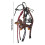 Creatieve teckel sleutelhanger tas charme-Sandwich teckel d 4