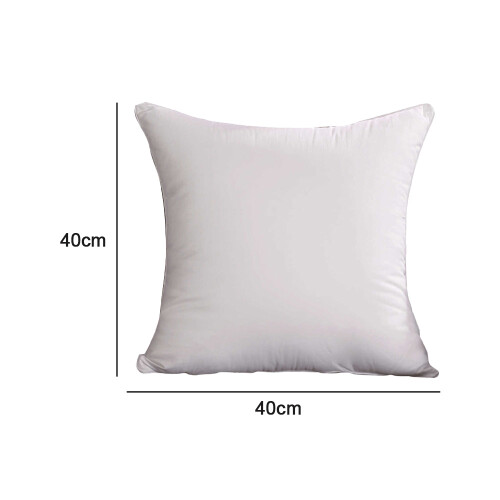 Almofadas decorativas quadradas de 45 x 45 cm (18 x 18 polegadas), hipoalergênicas e confortáveis para uso externo, com costura reforçada em 1