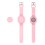 Soft Silicone Strap For SmartTag Locator Case AntiLost Pink Compatible Protective Bumpers 1