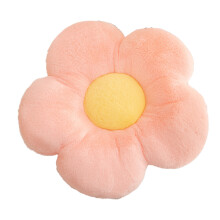 Décoration esthétique pour votre maison, coussin fleuri raffiné en peluche douce pour la décoration du bureau et du salon, tapis décoratif