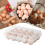 Egg Holder For Fridge 15 Grid Transparent Refrigerator Egg Box Portable Kitchen Egg Organizer 3