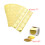 100/250PCS 45mm Silver Golden Redness Certificate Wafer-B 4