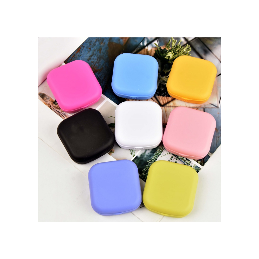 Versatile Contact Lens Case, Complete Assembly Soak Storage Container with Easy Carry for Every Adventure, 8PCS