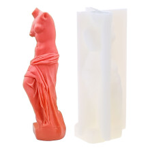 Broken Arm Goddess Candle Silicone Mould Sculpture Venus Scented