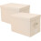 Large Storage Boxes for Organizing Wire Shelves, Collapsible Storage Bins with Lids for Easy Carrying and Stackable Fabric Storage Boxes (2 Pack) 5
