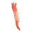 Artificial Shrimps Realistic Prawns Model-red shrimp 1