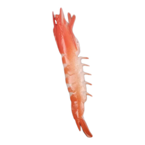Artificial Shrimps Realistic Prawns Model-red shrimp