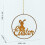Easter Door Decor,Easter Hangings Sign for Easter Party Decor 3