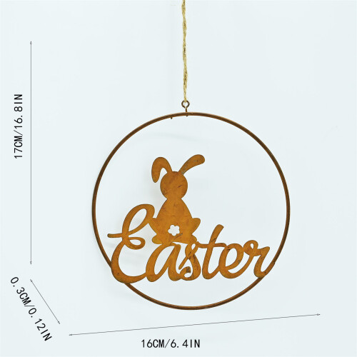 Easter Door Decor,Easter Hangings Sign for Easter Party Decor 2