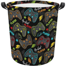 Wasmand, waterdichte opvouwbare wasmand met stevig handvat, grote draagbare kledingorganizer voor slaapkamer, badkamer, enz.