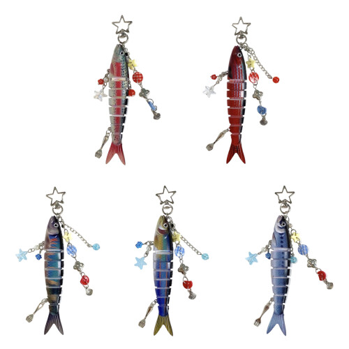 Kleurrijke vishanger Multifunctionele sieraden Modieuze-Model B 2
