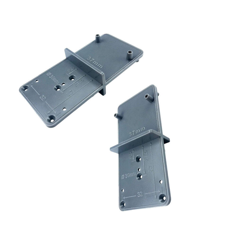 Hinge Hole Drilling Guide 35Mm 40Mm Hing Installation Jig-Grey 7696000749631