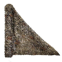 Camouflage Shade Net 4m X 4m, Jungle Camo MeshBacked Net for Military Hunting Blinds, Sunshade Net, Party Decoration