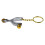 Basketbalfanaccessoire Compacte sleutelhanger met veilig-1 1