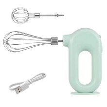 Companheiro de cozinha portátil: sem fio, recarregável, leve e compacto.