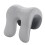 Office Napping Pillow with Memory Foam,-Light and dark gray 1