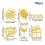 100Pcs Vibranting Confettis for Memory New Year-Silver 5
