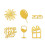 100Pcs Vibranting Confettis for Memory New Year-Silver 6