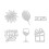 100Pcs Vibranting Confettis for Memory New Year-Silver 4