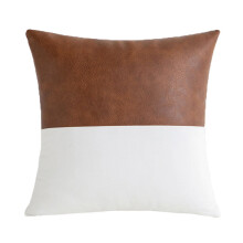 Coussins décoratifs à rayures bohèmes, taies d'oreiller décoratives modernes beige clair pour canapé, sofa, lit, 45 x 45 cm (lot de 2)