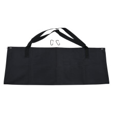 Tear-resistant Deciduous Bag with Reinforced Handles-Black