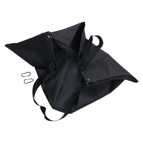 Tear-resistant Deciduous Bag with Reinforced Handles-Black 2