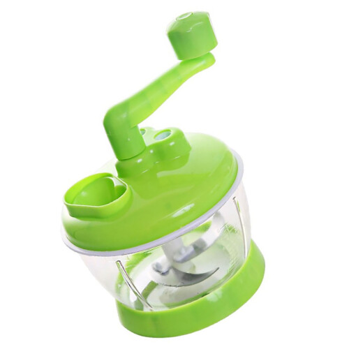 Multi-functional Kitchen Tool, Manual Food Processor For Versatile Chopping & Blending, Quiet Operation, Easy To Use With Pull Cord, Dishwasher Sa 2