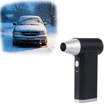 (1) Turboblower, powerful high-speed handheld snow blower for