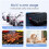 (1) Turboblower, powerful high-speed handheld snow blower for 7