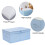 Easy Maintenance Durable Construction Collapsible Storage Boxes For Office Closet Space-saving 3